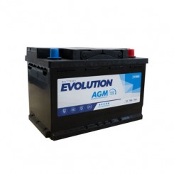 Акумулатор Evolution AGM Start-Stop 70Ah 760A